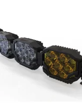 Morimoto Triple-Row BangerBar White/Yellow 5 Pod / 36" HXB Power LED Light Bar                                     - BAR-3ROW-012 - Image 12