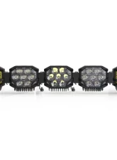 Morimoto Triple-Row BangerBar White/Yellow 5 Pod / 36" HXB Power LED Light Bar                                     - BAR-3ROW-012 - Image 2