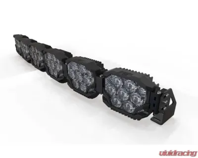 Morimoto Triple-Row BangerBar White/Yellow 6 Pod / 43" NCS Power LED Light Bar - BAR-3ROW-015