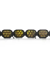 Morimoto Triple-Row BangerBar White/Yellow 6 Pod / 43" NCS Power LED Light Bar                                     - BAR-3ROW-015 - Image 5