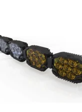 Morimoto Triple-Row BangerBar White/Yellow 7 Pod / 50.5" HXB Power LED Light Bar                                     - BAR-3ROW-024 - Image 12