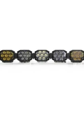 Morimoto Triple-Row BangerBar White/Yellow 7 Pod / 50.5" HXB Power LED Light Bar                                     - BAR-3ROW-024 - Image 2