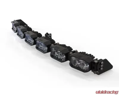Morimoto Single-Row BangerBar White 6 Pod / 24" NCS Power LED Light Bar - BAR-1ROW-007