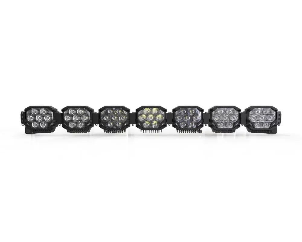 Morimoto Triple-Row BangerBar White 7 Pod / 50.5" NCS Power LED Light Bar - BAR-3ROW-019