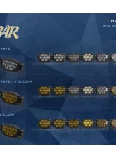 Morimoto Triple-Row BangerBar White 7 Pod / 50.5" HXB Power LED Light Bar                                     - BAR-3ROW-022 - Image 9