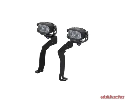 Morimoto 2Banger HXB White Flood Beam Ditch Light Kit Ford F-150 2021+ - 2B-PLR-KIT-1414