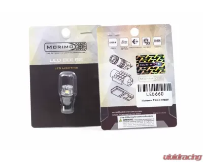 Morimoto X-VF T10/194 XB LED 3.0 Amber LED Bulb Pair - LED660-2PK