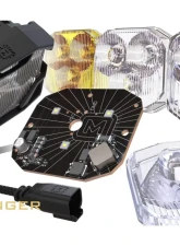 Morimoto 4Banger Triple Fog Kit Ford Bronco 2021+                                     - 4B-FOG-BRO-1000 - Image 8