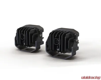 Morimoto White 4Banger 2.0 HXB Flood LED Pods Set - BAF126.2