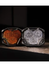 Morimoto Yellow 4Banger 2.0 HXB Flood LED Pods Set                                     - BAF138.2 - Image 4