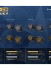 Morimoto Yellow 4Banger 2.0 HXB Flood LED Pods Set                                     - BAF138.2 - Image 6