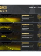 Morimoto Yellow 4Banger 2.0 HXB Flood LED Pods Set                                     - BAF138.2 - Image 7