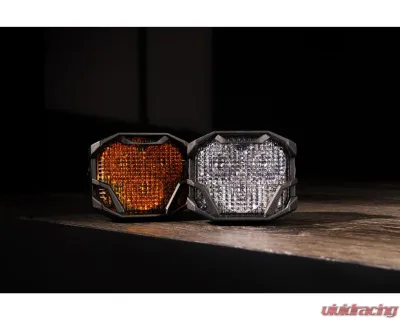 Morimoto Yellow 4Banger 2.0 NCS Flood LED Pods Set - BAF139.2