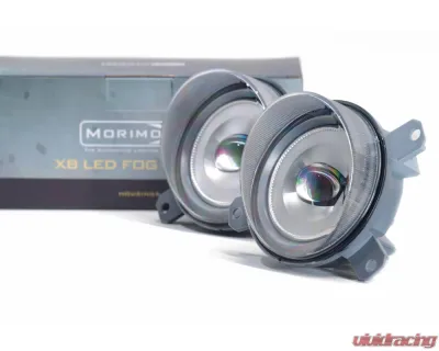 Morimoto Chrome Type XB LED Fogs Lights Pair Ferrari 355 | F512M 1994-1998 - LF345