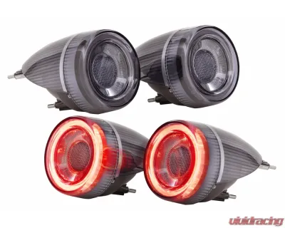 Morimoto Smoked Set XB LED Taillights Ferrari F430 2005-2010 - LF357