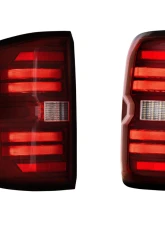 Morimoto Red Gen 2 XB LED Taillights Pair Chevrolet Silverado | GMC Sierra 2014-2019                                     - LF728 - Image 3