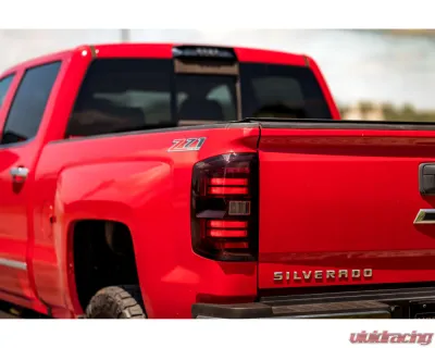 Morimoto Red Gen 2 XB LED Taillights Pair Chevrolet Silverado | GMC Sierra 2014-2019 - LF728