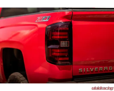 Morimoto Red Gen 2 XB LED Taillights Pair Chevrolet Silverado | GMC Sierra 2014-2019 - LF728