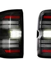 Morimoto Smoked Gen 2 XB LED Taillights Pair Chevrolet Silverado | GMC Sierra 2014-2019                                     - LF729 - Image 2
