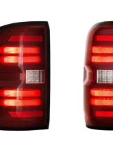 Morimoto Red XB LED Taillights Pair GMC Sierra 2014-2018                                     - LF730 - Image 4