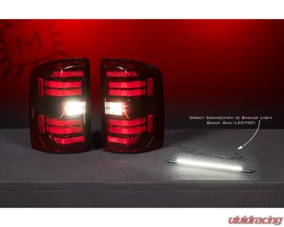 Morimoto Red XB LED Taillights Pair GMC Sierra 2014-2018 - LF730