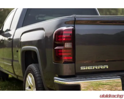 Morimoto Red XB LED Taillights Pair GMC Sierra 2014-2018 - LF730