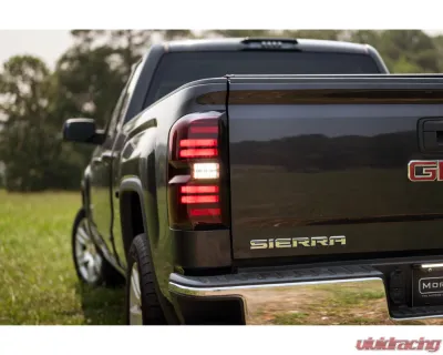 Morimoto Red XB LED Taillights Pair GMC Sierra 2014-2018 - LF730