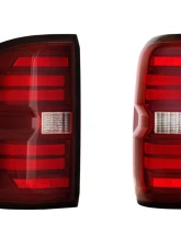 Morimoto Red XB LED Taillights Pair GMC Sierra 2014-2018                                     - LF730 - Image 10