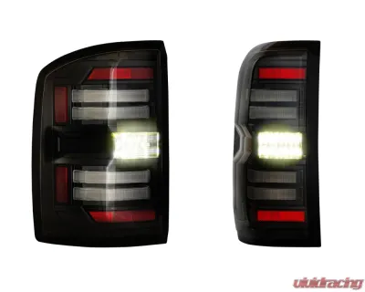 Morimoto Smoked XB LED Taillights Pair GMC Sierra 2014-2018 - LF731