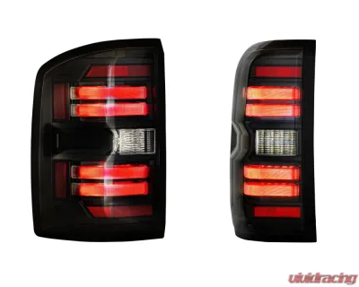 Morimoto Smoked XB LED Taillights Pair GMC Sierra 2014-2018 - LF731