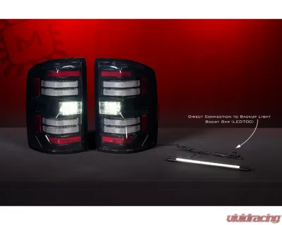 Morimoto Smoked XB LED Taillights Pair GMC Sierra 2014-2018 - LF731