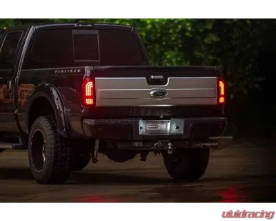 Morimoto Red Pair XB LED Tails Ford Super Duty 1999-2016 - LF732