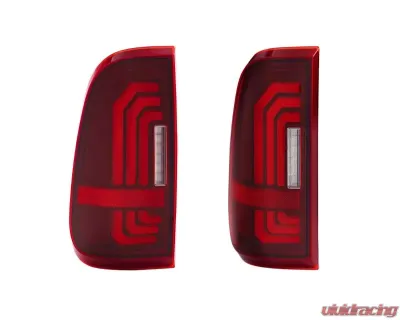 Morimoto Red Pair XB LED Tails Ford Super Duty 1999-2016 - LF732