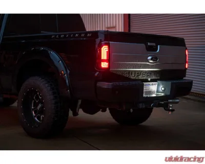Morimoto Smoked XB LED Taillights Pair Ford Super Duty 1999-2016 - LF733