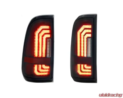 Morimoto Smoked XB LED Taillights Pair Ford Super Duty 1999-2016 - LF733