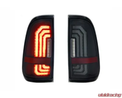 Morimoto Smoked XB LED Taillights Pair Ford Super Duty 1999-2016 - LF733