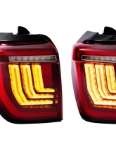 Morimoto Red XB LED Taillights Pair Toyota 4Runner Gen 2 2010-2024                                     - LF738 - Image 4