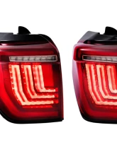 Morimoto Red XB LED Taillights Pair Toyota 4Runner Gen 2 2010-2024                                     - LF738 - Image 5