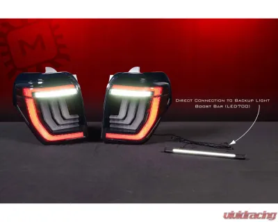 Morimoto Red XB LED Taillights Pair Toyota 4Runner Gen 2 2010-2024 - LF738