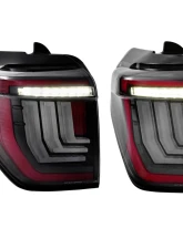 Morimoto Smoked XB LED Taillights Pair Toyota 4Runner Gen 2 2010-2024                                     - LF739 - Image 2