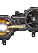 Morimoto XB LED Headlights (Amber DRL) Ford Bronco 2021-2023                                     - LF497-A - Image 13