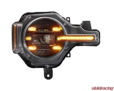 Morimoto XB LED Headlights (Amber DRL) Ford Bronco 2021-2023 - LF497-A