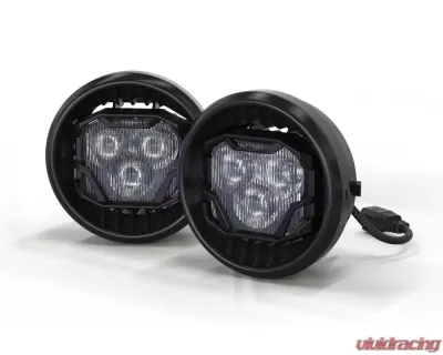 Morimoto 4Banger Type T2 Fog Brackets Toyota Sequoia | Solara | Tacoma | Tundra 2004-2017 - BAF019