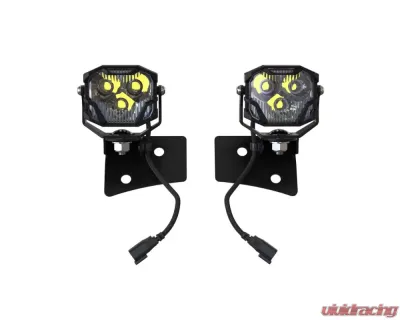 Morimoto Ditch Light Brackets Jeep Wrangler JK 2007-2017 - BAF035