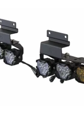 Morimoto 4Banger Type Raptor Triple Fog Brackets Ford Raptor 2010-2014                                     - BAF066 - Image 4