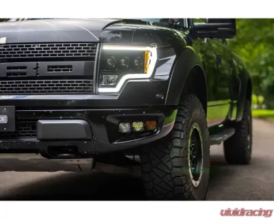 Morimoto 4Banger Type Raptor Triple Fog Brackets Ford Raptor 2010-2014 - BAF066