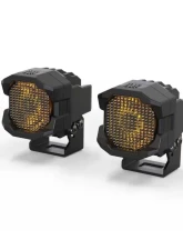 Morimoto 1Banger HXB LED Pod (Flood / Yellow) Pair Ford | Lexus | Toyota 1999+                                     - BAF093 - Image 9