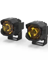Morimoto 1Banger HXB LED Pod (Spot / Yellow) Pair Ford | Lexus | Toyota 1999+                                     - BAF095 - Image 9