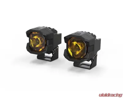 Morimoto 1Banger HXB LED Pod (Spot / Yellow) Pair Ford | Lexus | Toyota 1999+ - BAF095