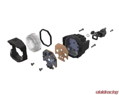 Morimoto 1Banger HXB LED Pod (Spot / Yellow) Pair Ford | Lexus | Toyota 1999+ - BAF095